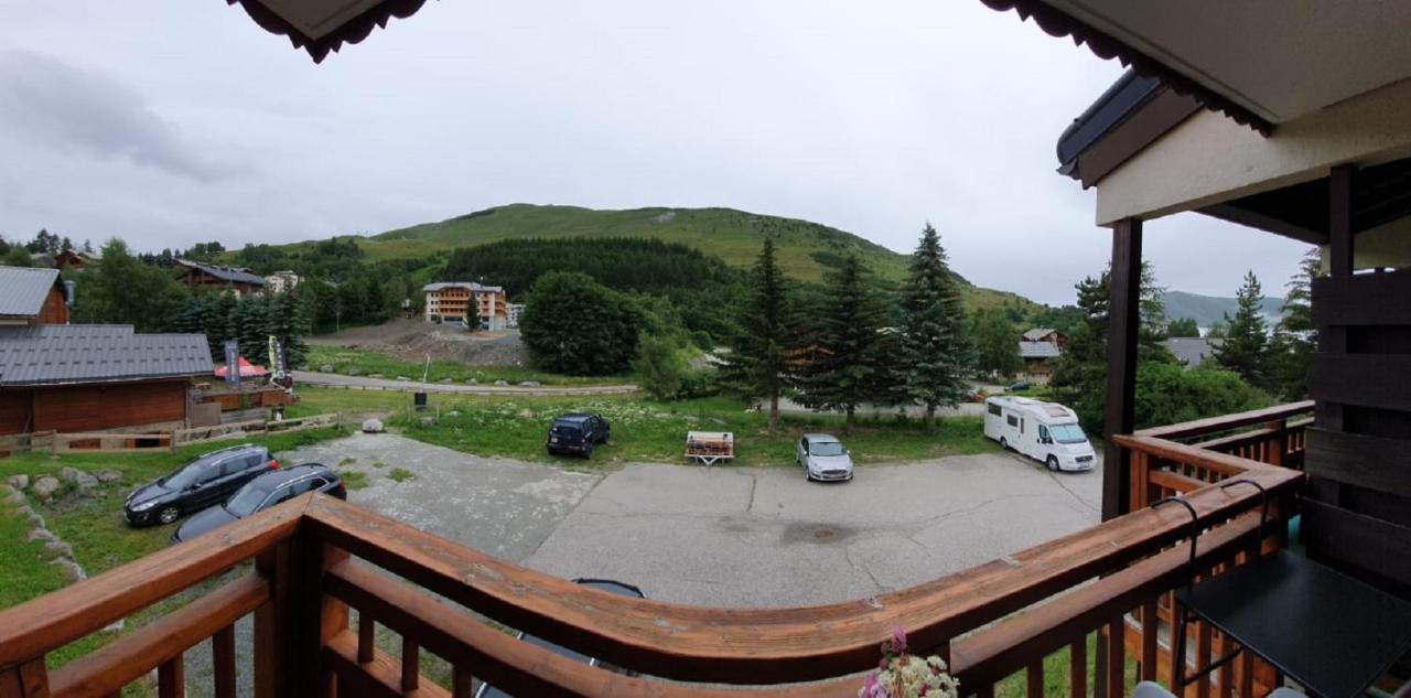 Studio 2 Alpes, Proche Lac Buissonniere, Menage Inclus, Balcon, Parking Les Deux Alpes Luaran gambar