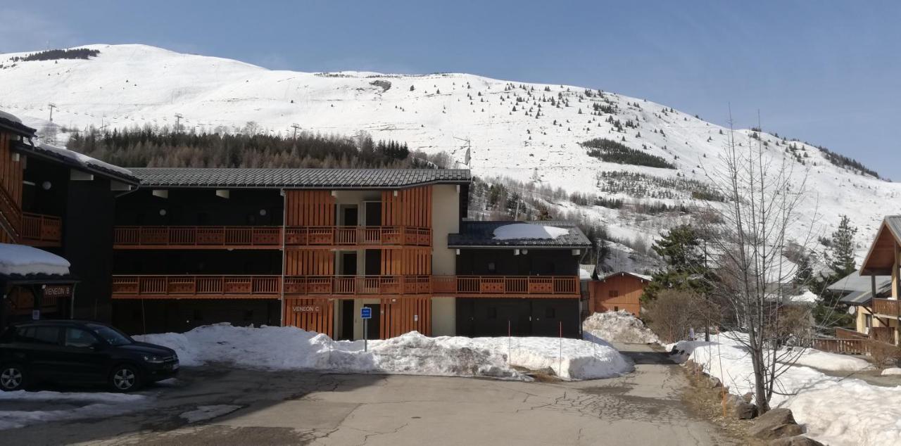 Studio 2 Alpes, Proche Lac Buissonniere, Menage Inclus, Balcon, Parking Les Deux Alpes Luaran gambar