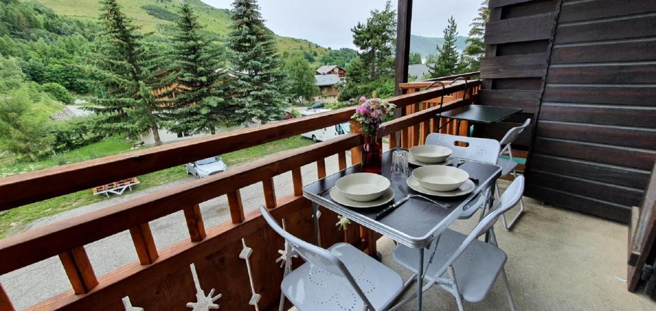 Studio 2 Alpes, Proche Lac Buissonniere, Menage Inclus, Balcon, Parking Les Deux Alpes Luaran gambar