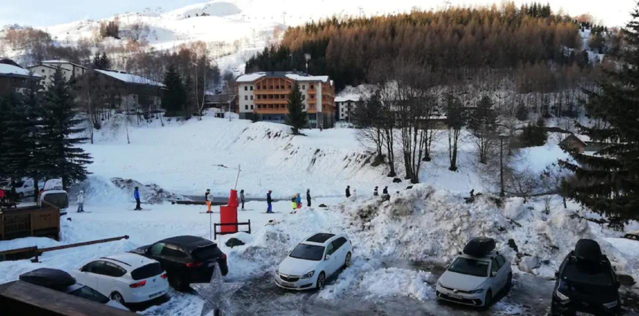 Studio 2 Alpes, Proche Lac Buissonniere, Menage Inclus, Balcon, Parking Les Deux Alpes Luaran gambar